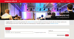 Desktop Screenshot of congress-info.ch